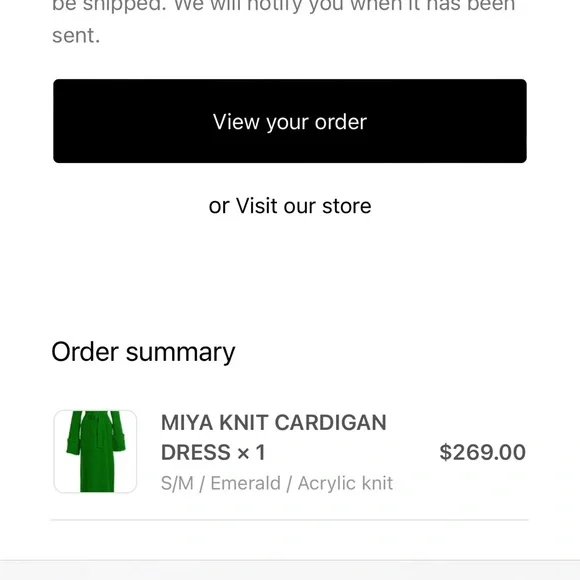 Elegant Green Women's Cardigan - Picture 3 of 3